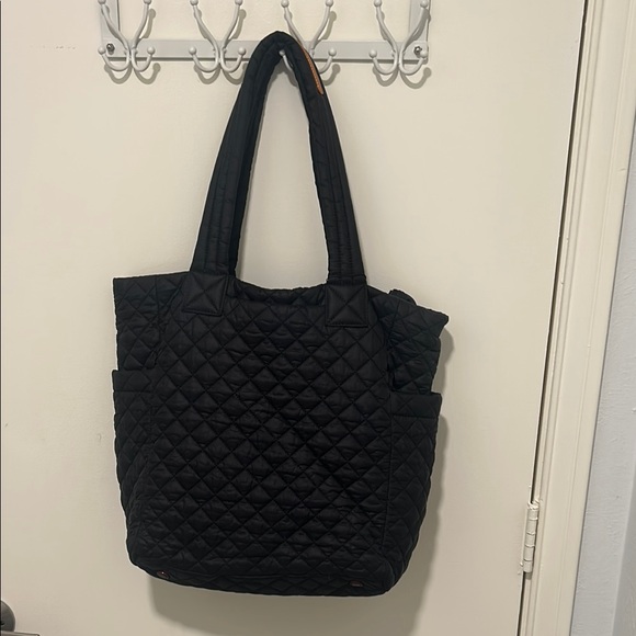 MZ Wallace Black Quilted Tote Bag - Picture 3 of 4